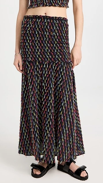 Abacaxi Smocked Skirt - Image 6