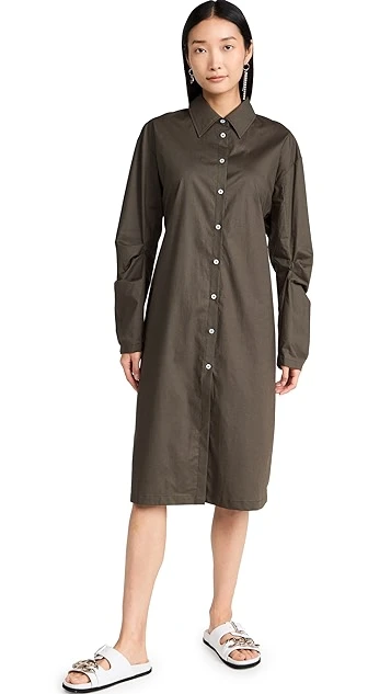 Acne Studios Cutout Shirt Dress - Image 6