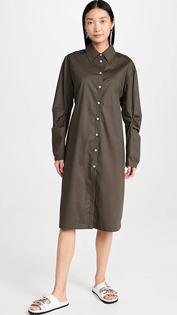Acne Studios Cutout Shirt Dress - Image 7