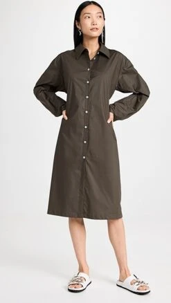 Acne Studios Cutout Shirt Dress