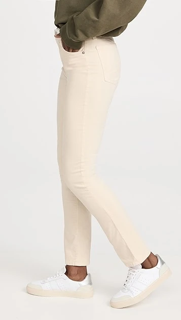 AG Mari High Rise Slim Straight Jeans - Image 3