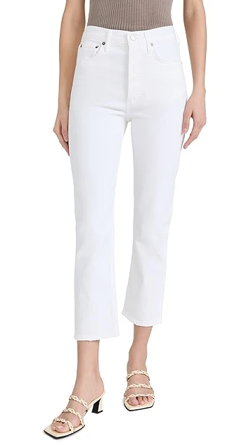 AGOLDE Riley Crop Jeans - Image 6