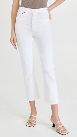 AGOLDE Riley Crop Jeans