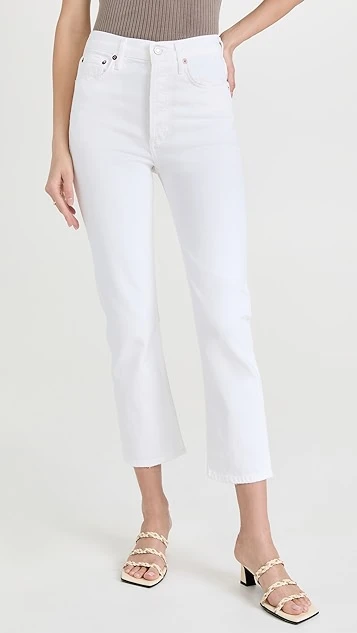 AGOLDE Riley Crop Jeans