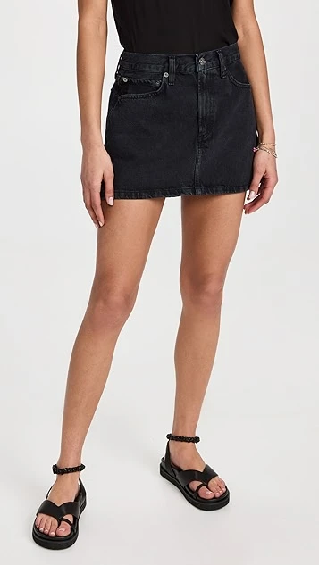 AGOLDE Liv Mini Skirt