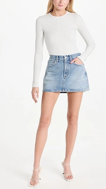 AGOLDE Liv Miniskirt - Image 5