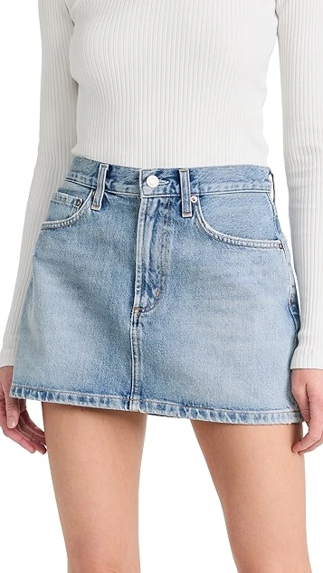 AGOLDE Liv Miniskirt - Image 6