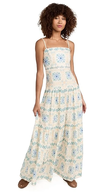 Agua By Agua Bendita Lima Chivas Maxi Dress - Image 6
