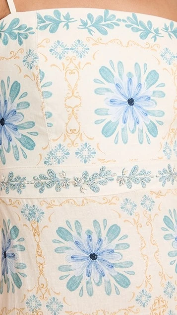 Agua By Agua Bendita Lima Chivas Maxi Dress - Image 5