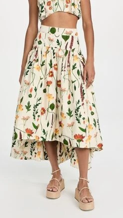 Agua By Agua Bendita CuruÁ Primavera Maxi Skirt