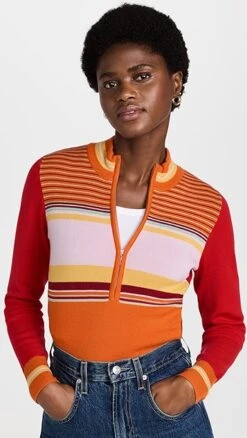 Alemais Alexandra Stripe Top