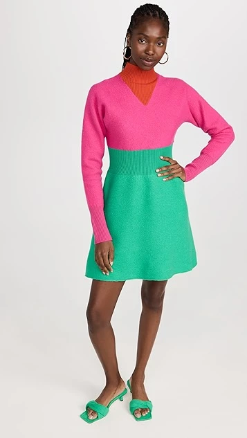 AMUR Akila Sweater Dress - Image 4