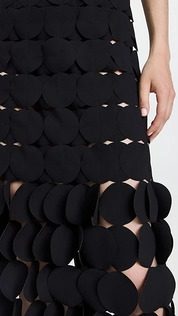 A.W.A.K.E. MODE Lazer Cut Multi Circle Skirt - Image 7
