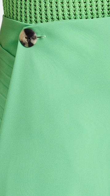 A.W.A.K.E. MODE Asymmetric Pleated Skirt - Image 5