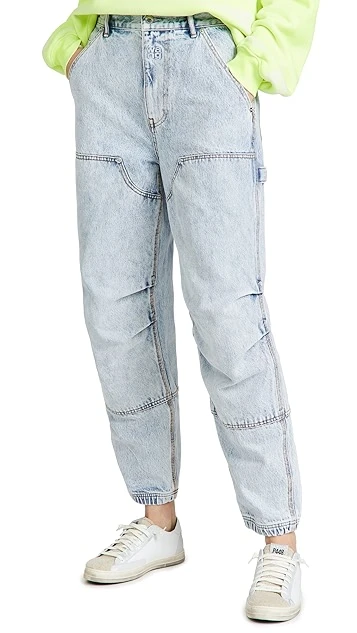 Alexander Wang Double Front Carpenter Jeans - Image 6
