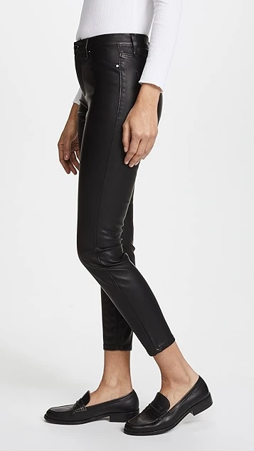 BLANKNYC The Principle Mid Rise Vegan Leather Skinny Pants - Image 3