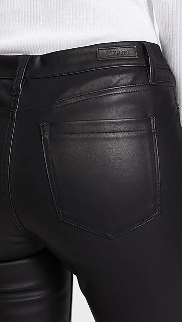BLANKNYC The Principle Mid Rise Vegan Leather Skinny Pants - Image 5