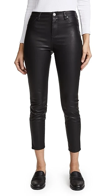 BLANKNYC The Principle Mid Rise Vegan Leather Skinny Pants - Image 6