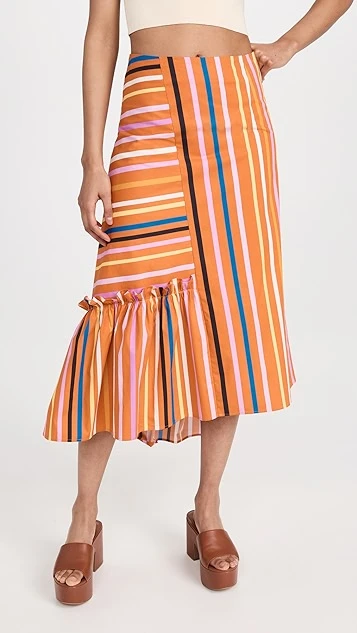 BROGGER Printed Heather Skirt