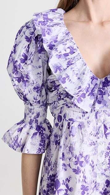 ByTiMo Linen V Neck Dress - Image 5