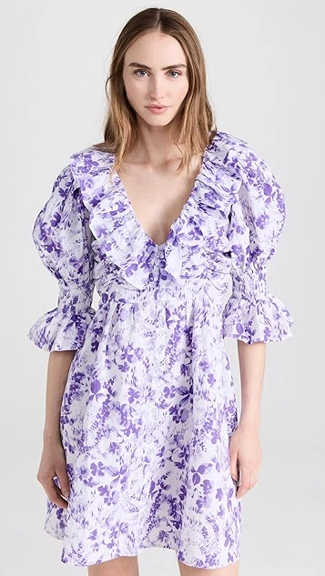 ByTiMo Linen V Neck Dress - Image 7