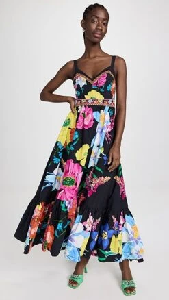 Camilla Fitted Bodice Dress