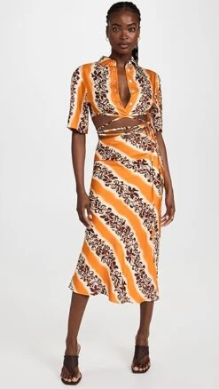 Christopher Esber Loophole Tie Skirt