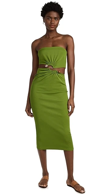 Christopher Esber Distort Strapless Dress - Image 6