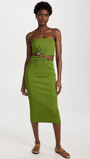 Christopher Esber Distort Strapless Dress - Image 7