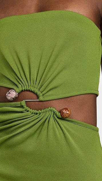 Christopher Esber Distort Strapless Dress - Image 5