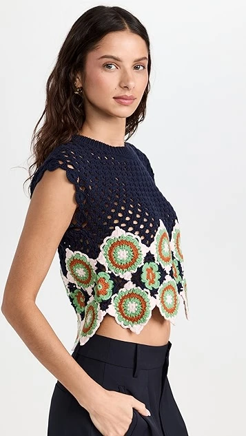 Chufy Hand Made Hari Crochet Top - Image 3