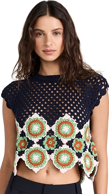 Chufy Hand Made Hari Crochet Top - Image 7