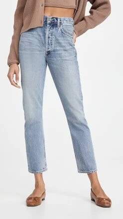 Citizens Of Humanity Charlotte High Rise Straight Jeans