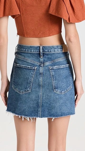 Citizens Of Humanity Beatnik Mini Jean Skirt - Image 2