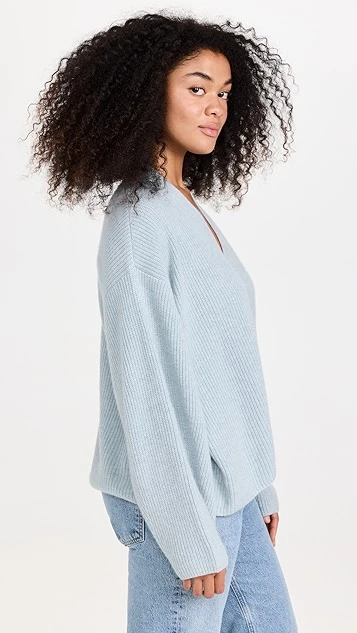 Club Monaco Cashmere Tie Wrap Cardigan - Image 3