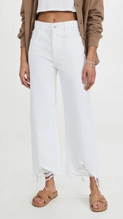 DL1961 Hepburn Wide Leg High Rise Jeans