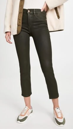 DL1961 Mara Straight Mid Rise Instasculpt Ankle Jeans