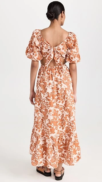 English Factory Floral Print Maxi Dress - Image 2