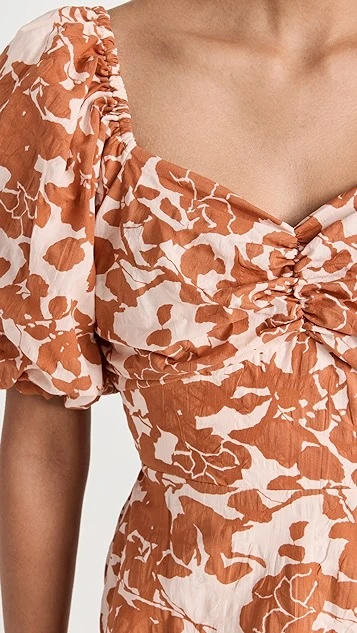 English Factory Floral Print Maxi Dress - Image 5