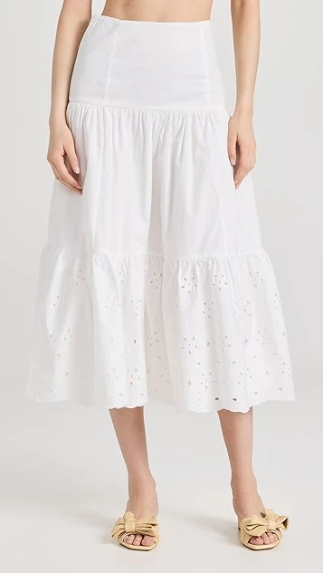 En Saison Byblos Tiered Skirt - Image 6