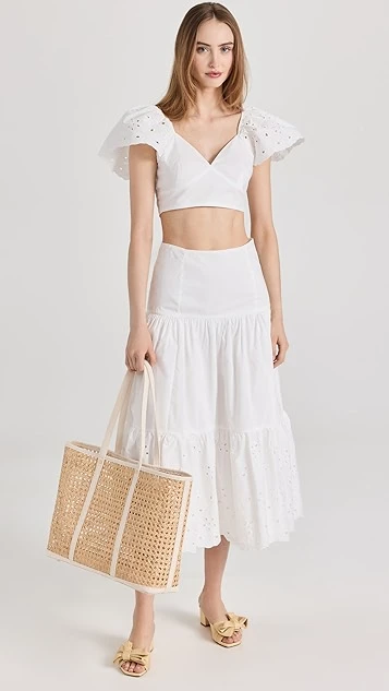 En Saison Byblos Tiered Skirt - Image 4