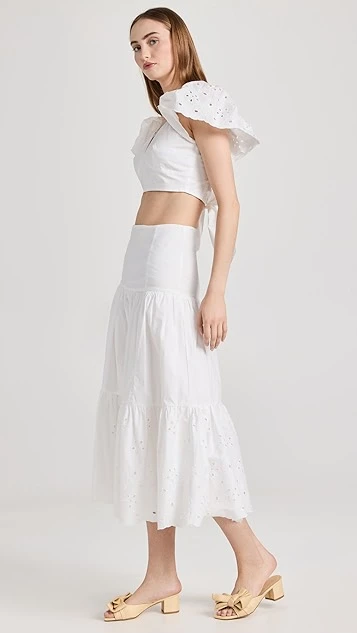 En Saison Byblos Tiered Skirt - Image 3