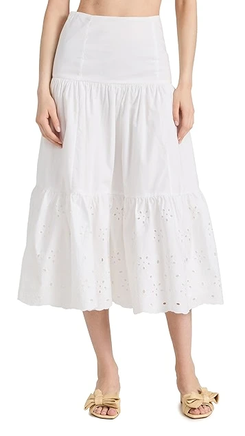 En Saison Byblos Tiered Skirt - Image 7