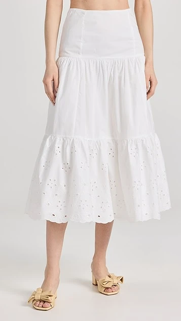 En Saison Byblos Tiered Skirt