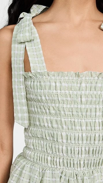 En Saison Piper Smocked Midi Dress - Image 5