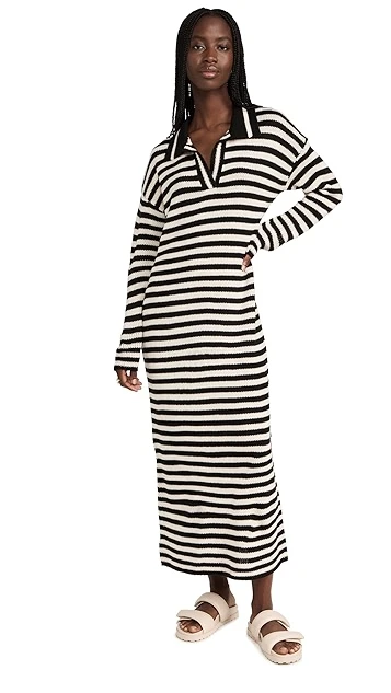 525 Stripe Polo Dress - Image 6