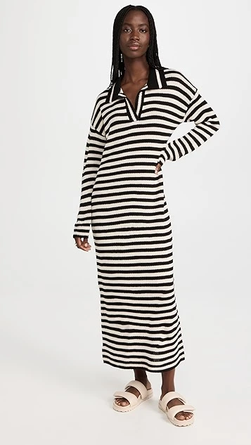 525 Stripe Polo Dress - Image 7