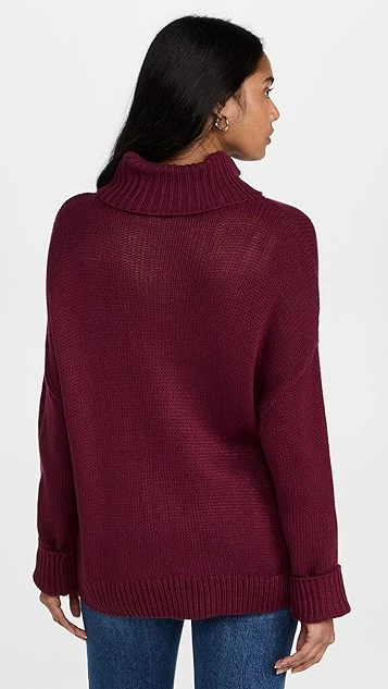 525 Soft Acrylic Easy Turtleneck Pullover - Image 2