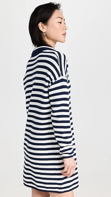 525 Stripe Polo Mini Dress - Image 3