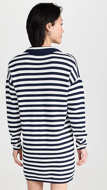525 Stripe Polo Mini Dress - Image 2